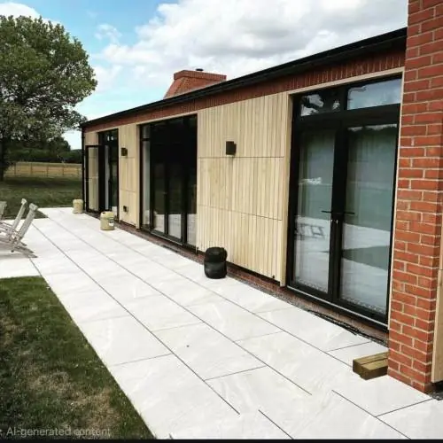Electrical first fix wiring on a Norfolk new build